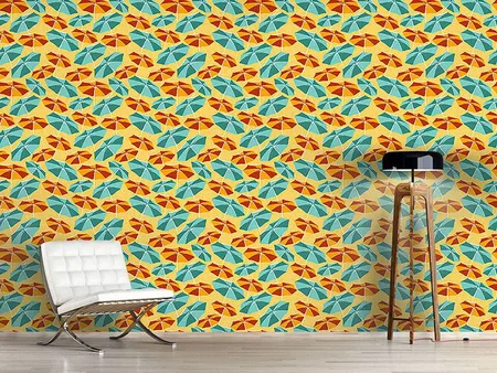 Wall Mural Pattern Wallpaper Parasol