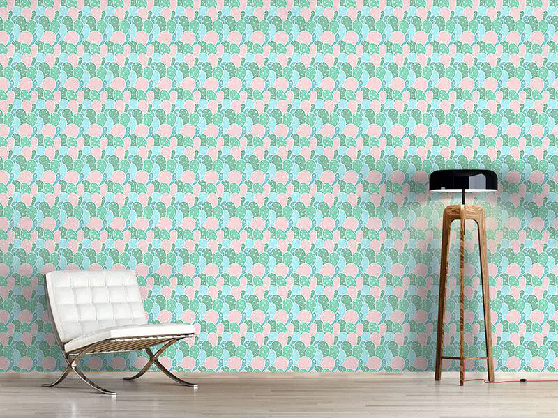 Wall Mural Pattern Wallpaper Cacti Everywhere