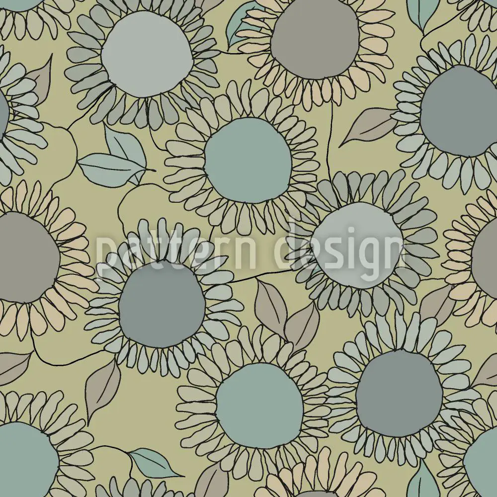 Papier peint design Sunflower Joy
