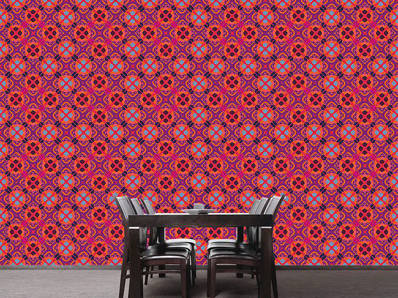 Wall Mural Pattern Wallpaper Greetings From Istanbul