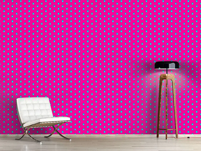 Wall Mural Pattern Wallpaper Happy Dots