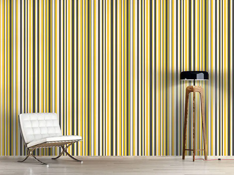 Wall Mural Pattern Wallpaper Bee Lines