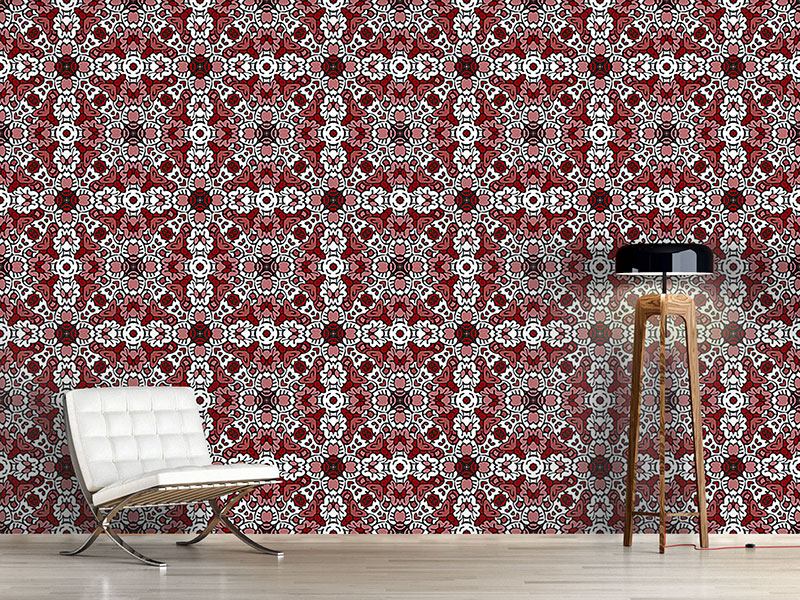 Wall Mural Pattern Wallpaper Growing And Blooming