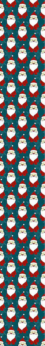 Wall Mural Pattern Wallpaper Father Christmas