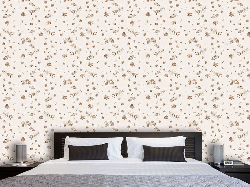 Wall Mural Pattern Wallpaper Spices