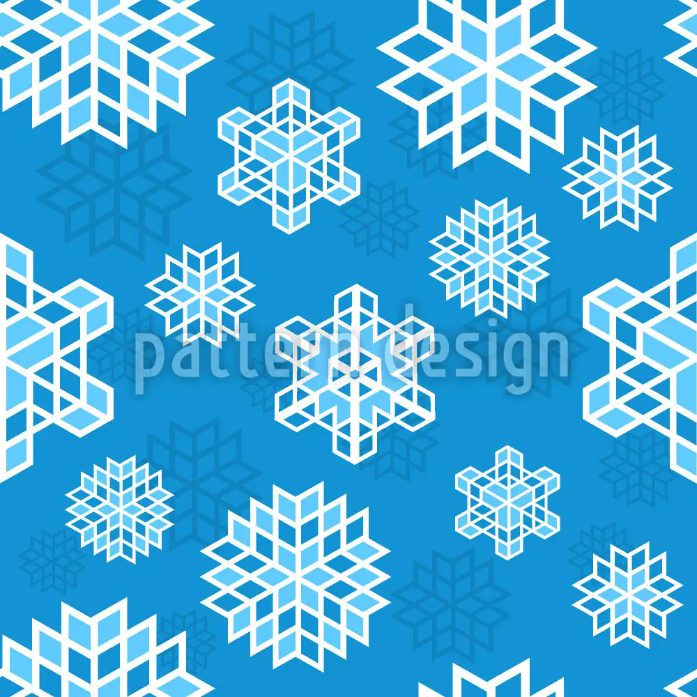 Wall Mural Pattern Wallpaper Cool Snowflake
