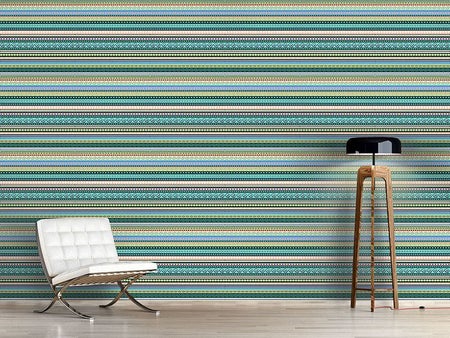 Wall Mural Pattern Wallpaper Ethnic Influence