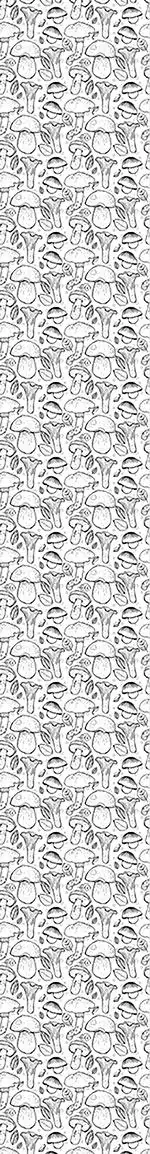 Papier peint design Mushrooms