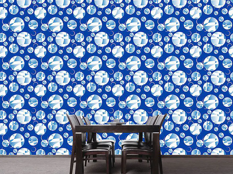 Wall Mural Pattern Wallpaper Crystal Balls
