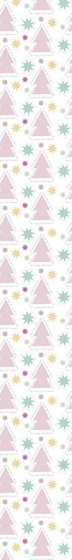 Wall Mural Pattern Wallpaper Christmas Tree Sparkle