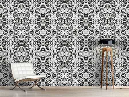 Wall Mural Pattern Wallpaper Lace Doily