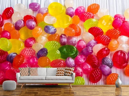 Fotobehang Colorful sweets
