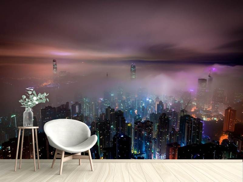 Smog over Manhattan Desktop wallpapers 1920x1200
