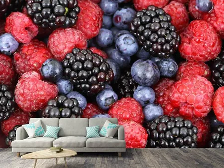Fotobehang Fruity berries