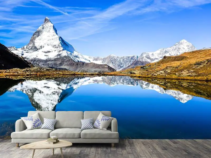 Papier peint photo Riffelsee Zermatt