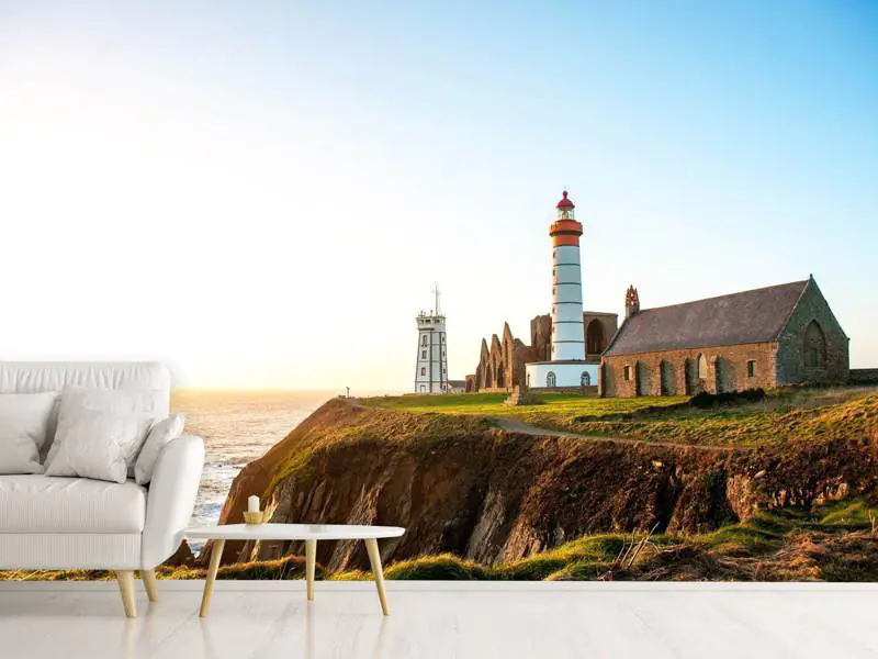 Wall Mural Photo Wallpaper The lighthouse at sunrise