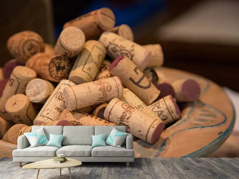 Fototapet Wine corks XL