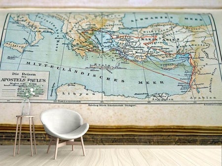 Photo Wallpaper Antique map