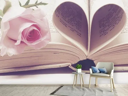 Wall Mural Photo Wallpaper The book of love