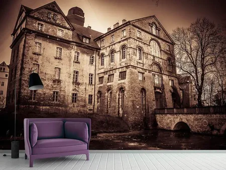 Wall Mural Photo Wallpaper Mysterious house