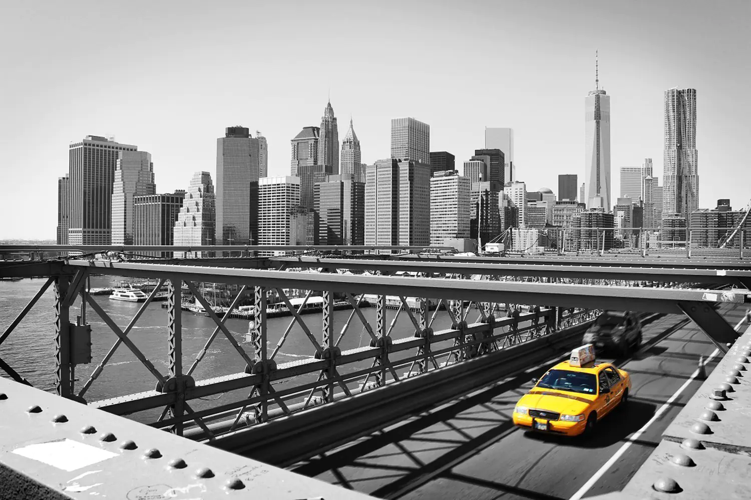 Wall Mural Photo Wallpaper Taxi in New York