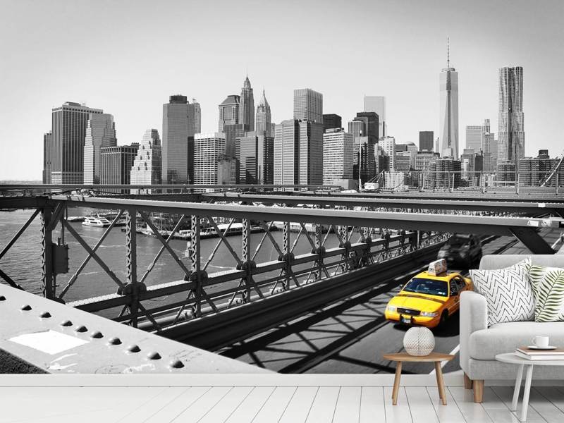 Wall Mural Photo Wallpaper Taxi in New York