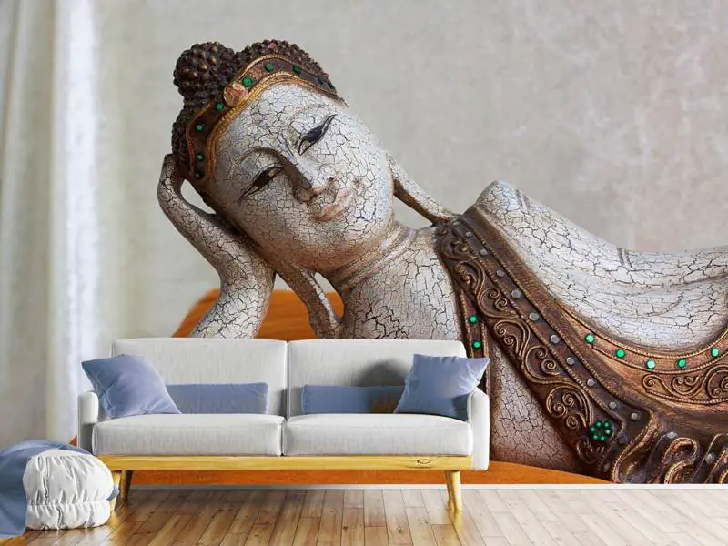 Wall Mural Photo Wallpaper A Buddha sculpture | Order now!! Wall Mural Photo Wallpaper A Buddha sculpture | Order now!!