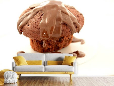 Fototapete Muffin mit Schokolade