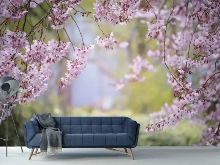 Wall Mural Photo Wallpaper In the beautiful spring