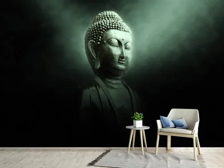 Fototapet Buddha in mystical light