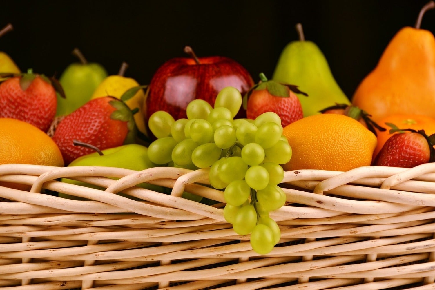 Fotobehang XL fruit basket