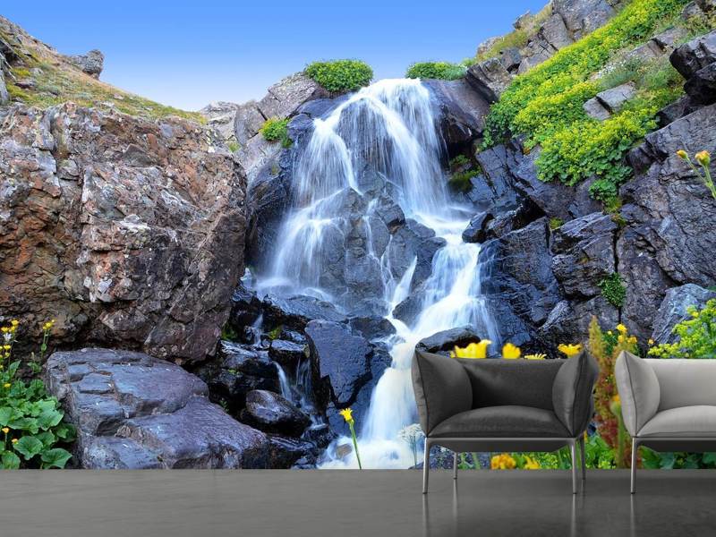 Wall Mural Photo Wallpaper Moving waterfall | Shop now!