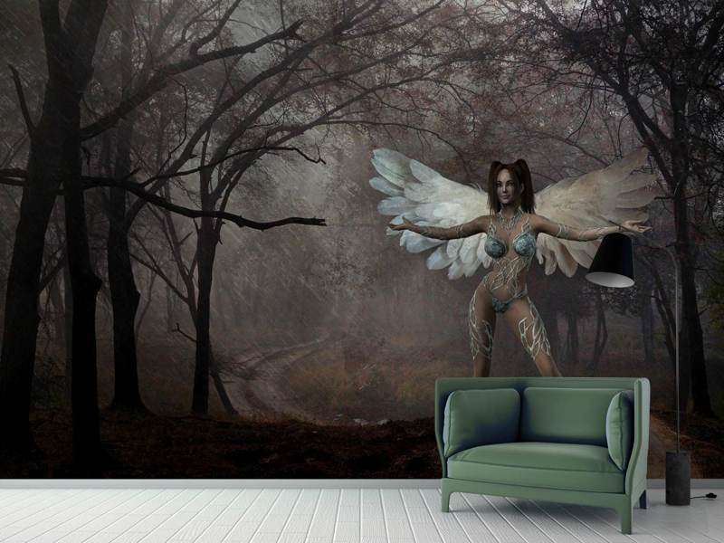 Wall Mural Photo Wallpaper Fantasy in the forest