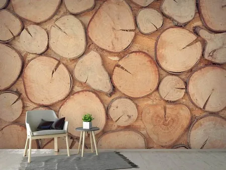 Photo Wallpapers Wood Look | Order now!!