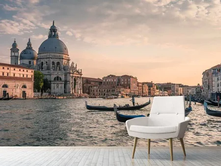 Wall Mural Photo Wallpaper At the canal of Venice