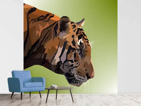 Wall Mural Photo Wallpaper Pop Art Tiger
