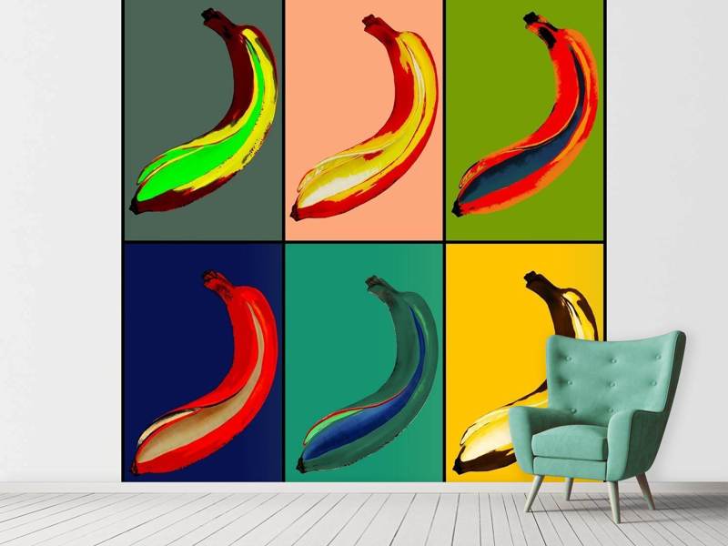 Fotomurale Banane colorate