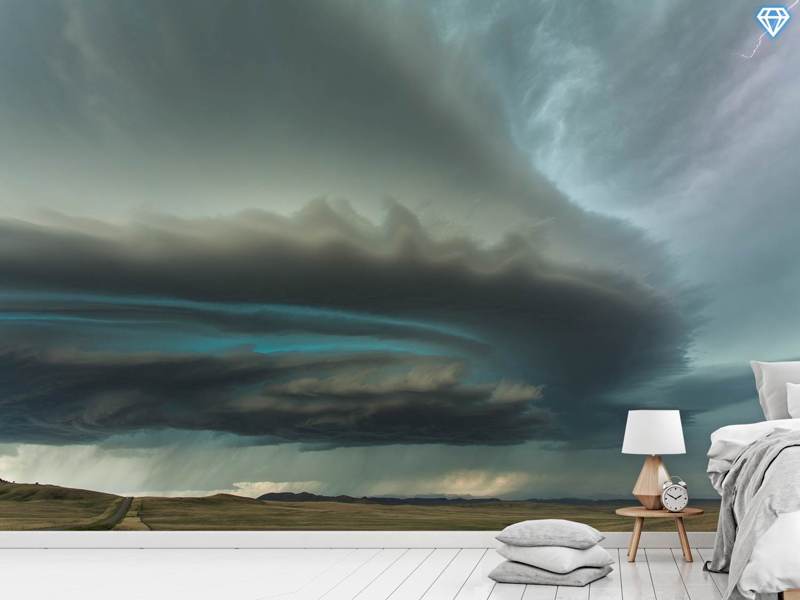 Wall Mural Photo Wallpaper Huge Supercell Order Now