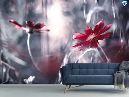 Papier Peint Panoramique Nature Forêt Soleil 3D Poster Mural pour Salon  Chambre Décoration Murale