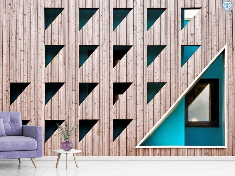 Wall Mural Photo Wallpaper Triangles