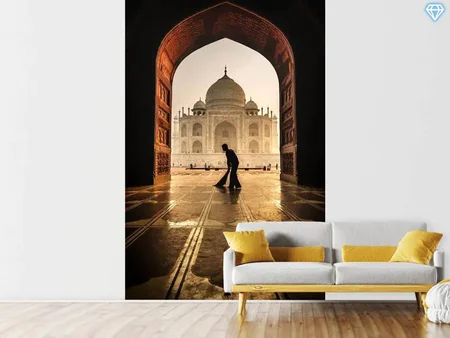 Fotobehang Taj Mahal Cleaner