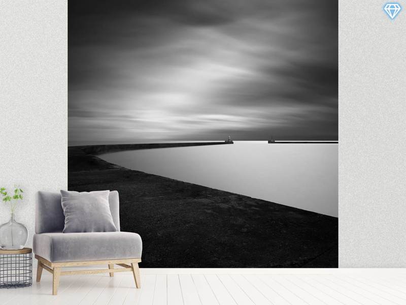 Wall Mural Photo Wallpaper Channel Entrance