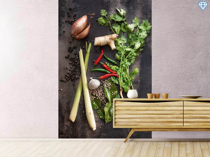 Wall Mural Photo Wallpaper Vegetables