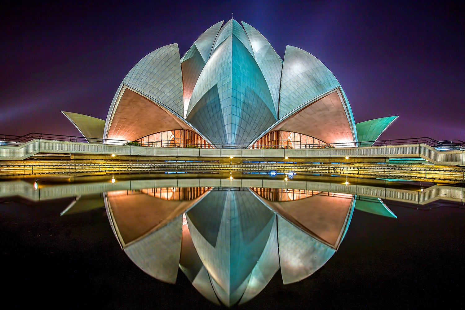 Wall Mural Photo Wallpaper The Lotus Temple | Shop now!