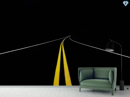 Wall Mural Photo Wallpaper The Road To Nowhere