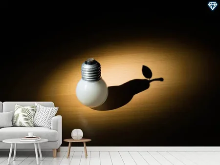 Wall Mural Photo Wallpaper Lamp