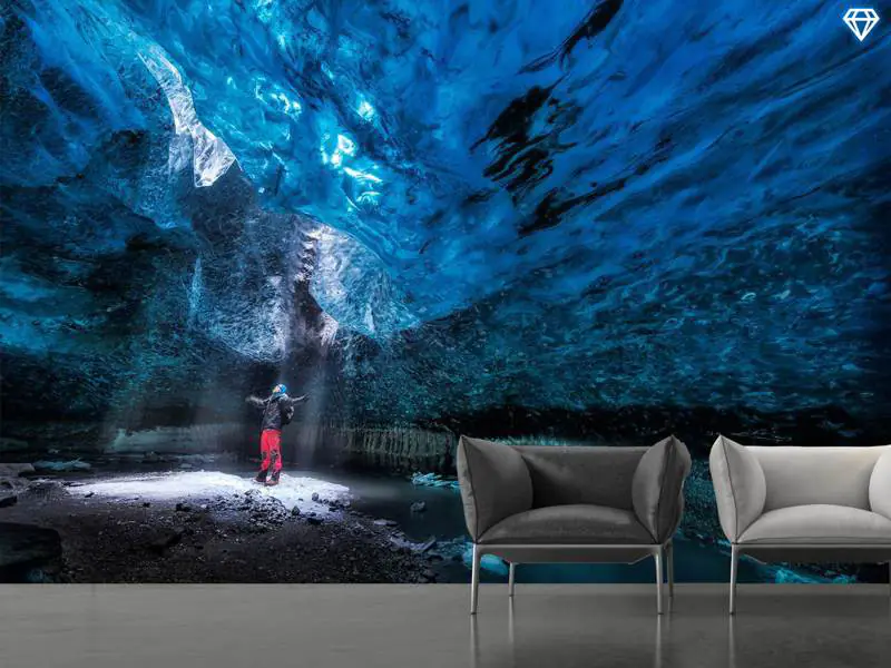 Ice now! Cave Shop Photo Mural Wallpaper | A Wall