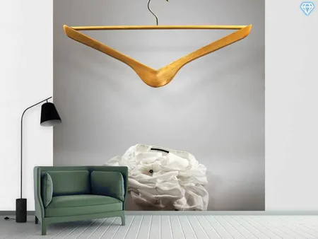Wall Mural Photo Wallpaper Useless Series - The Cloth Hanger