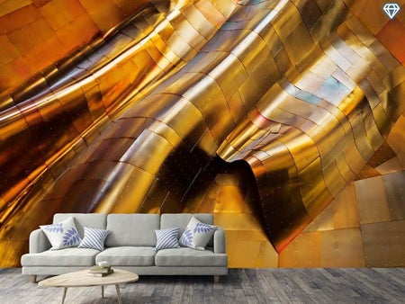 Wall Mural Photo Wallpaper Abstract Steel