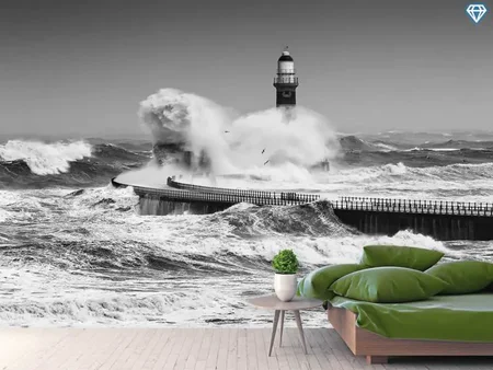 Wall Mural Photo Wallpaper Power Of The Sea